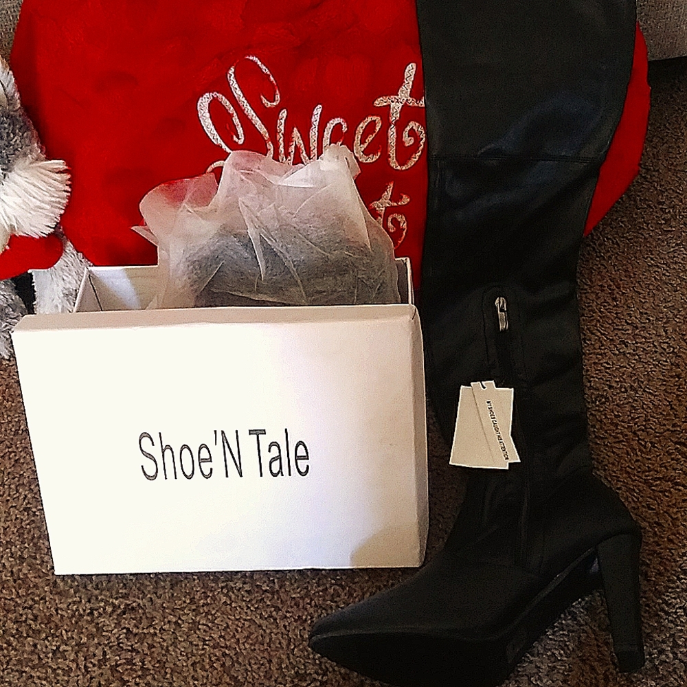 Thigh high heels
